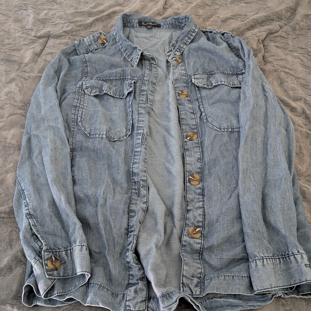 Velvet Heart Light Blue Jean Jacket